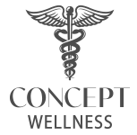 Concept Wellness : Redefining Wellness Logo